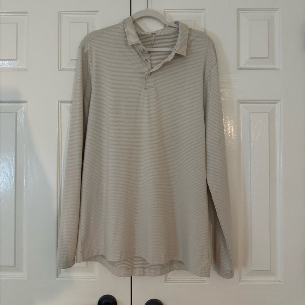 men’s lululemon long sleeve polo shirt